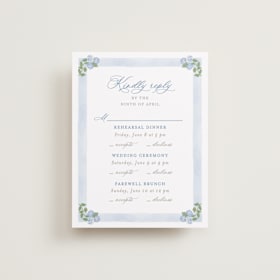 Multi-Event RSVP Cards