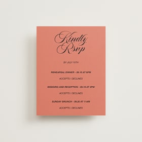 Multi-Event RSVP Cards