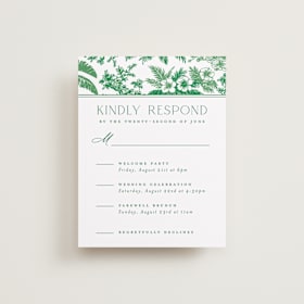 Multi-Event RSVP Cards