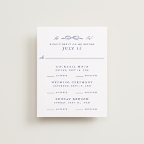 Multi-Event RSVP Cards