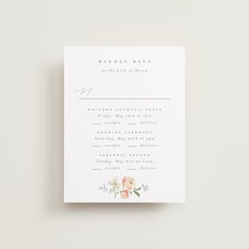 Multi-Event RSVP Cards