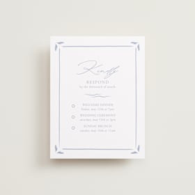 Multi-Event RSVP Cards