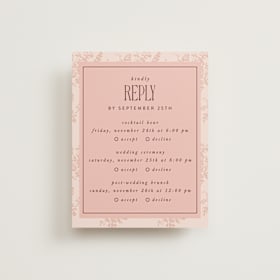 Multi-Event RSVP Cards