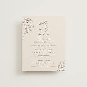 Multi-Event RSVP Cards