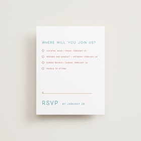 Multi-Event RSVP Cards
