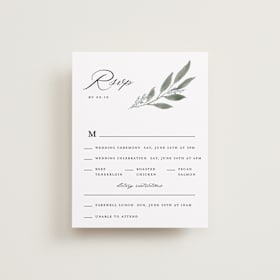Multi-Event RSVP Cards