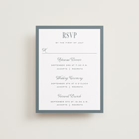 Multi-Event RSVP Cards