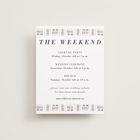 Multi-Event RSVP Cards