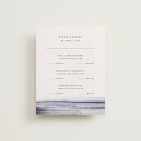 Multi-Event RSVP Cards