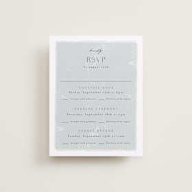 Multi-Event RSVP Cards