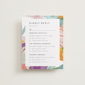 Multi-Event RSVP Cards