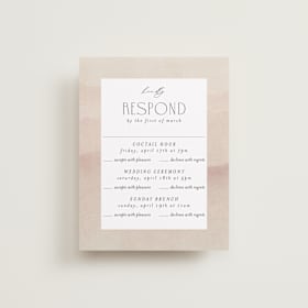 Multi-Event RSVP Cards