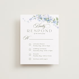 Multi-Event RSVP Cards