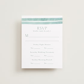 Multi-Event RSVP Cards