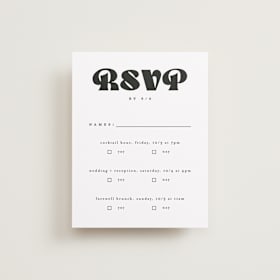Multi-Event RSVP Cards