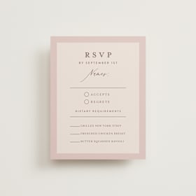RSVP Cards