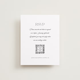 RSVP Online Enclosure Cards