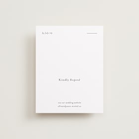 RSVP Online Enclosure Cards