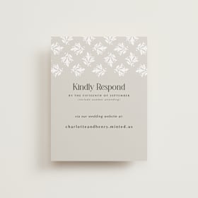 RSVP Online Enclosure Cards