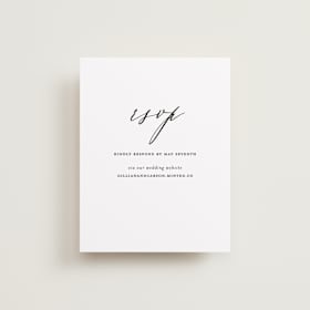 RSVP Online Enclosure Cards
