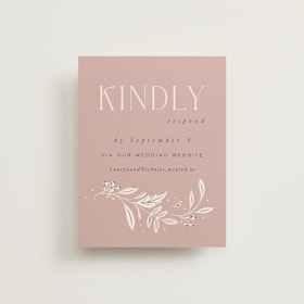 RSVP Online Enclosure Cards