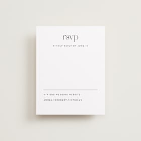RSVP Online Enclosure Cards