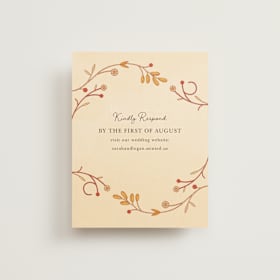 RSVP Online Enclosure Cards