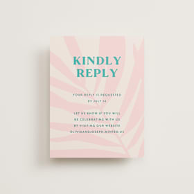 RSVP Online Enclosure Cards