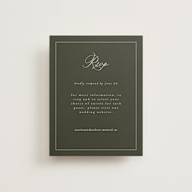 RSVP Online Enclosure Cards