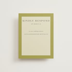 RSVP Online Enclosure Cards