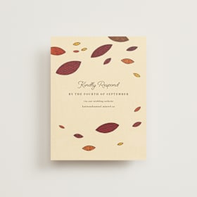 RSVP Online Enclosure Cards