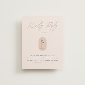 RSVP Online Enclosure Cards