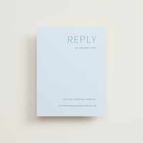 RSVP Online Enclosure Cards
