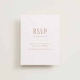 RSVP Online Enclosure Cards