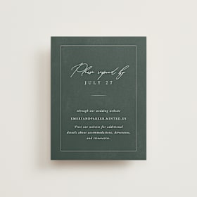 RSVP Online Enclosure Cards