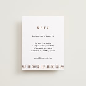 RSVP Online Enclosure Cards