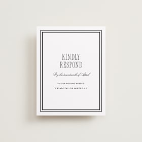 RSVP Online Enclosure Cards