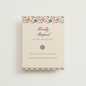 RSVP Online Enclosure Cards