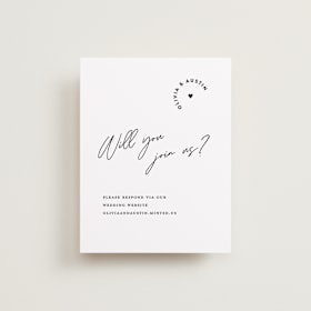RSVP Online Enclosure Cards