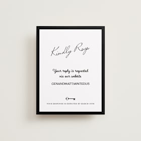 RSVP Online Enclosure Cards