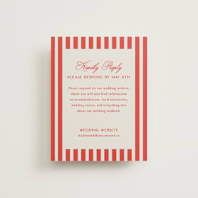 RSVP Online Enclosure Cards