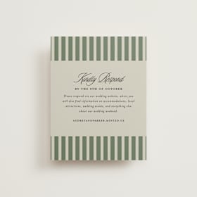 RSVP Online Enclosure Cards