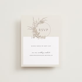 RSVP Online Enclosure Cards