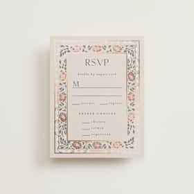 Foil-Pressed RSVP Cards