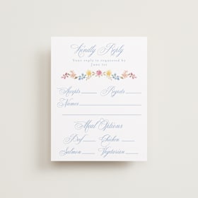 Foil-Pressed RSVP Cards