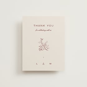 Wedding Thank You Cards