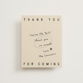Wedding Thank You Cards
