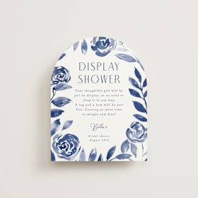Bridal Shower Insert Cards