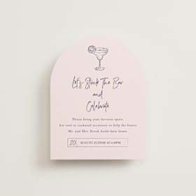 Bridal Shower Insert Cards