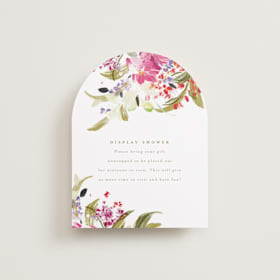 Bridal Shower Insert Cards